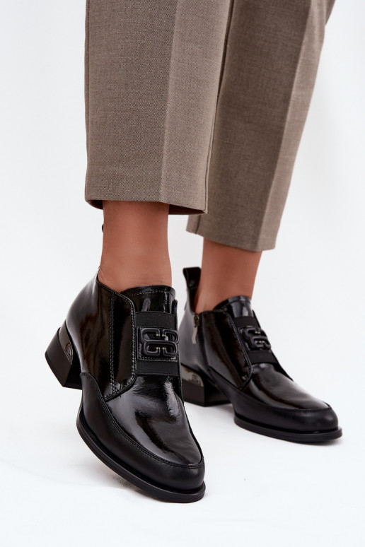 Laque Pealhk jalatsid Pealiste omad Sellel ondala kontsaga Koos Ornate Detalem Vinceza 91161 msuud