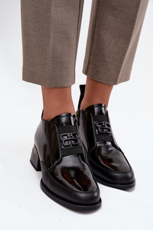 Laque Pealhk jalatsid Pealiste omad Sellel ondala kontsaga Koos Ornate Detalem Vinceza 91161 msuud