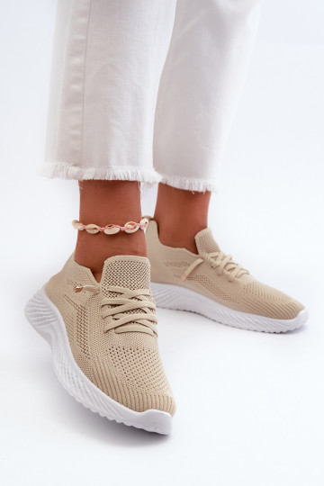 Slip-on spordijalatsid Pealiste omad beeži värvi Jagelia
