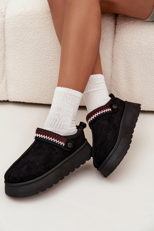 nööpidega lumesaapad Pealiste madaladRuchomym Triibudem I Haftem platvormiga msuud Lyrisse