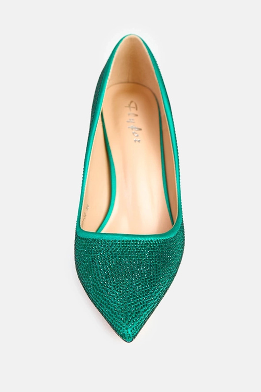 Rohelised satiinsed kõrged kingad... Rohelised satiinsed kõrged kingad...