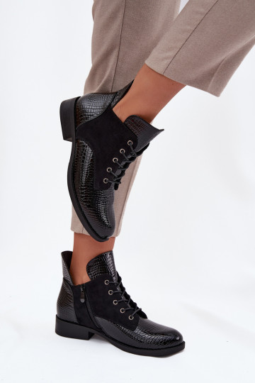 Laque Pealiste poolsaapad Koos Ornate Tłoczeniem voodriga Vinceza 16477 msuud