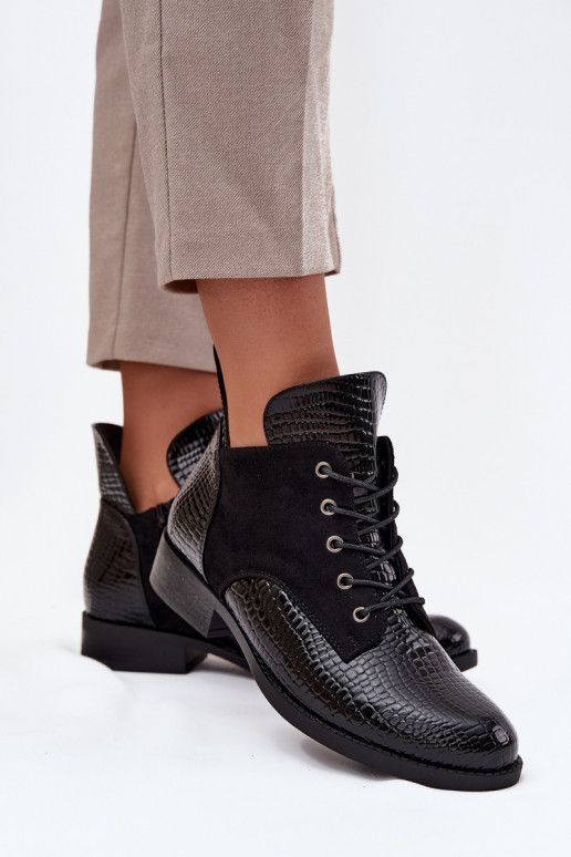 Laque Pealiste poolsaapad Koos Ornate Tłoczeniem voodriga Vinceza 16477 msuud