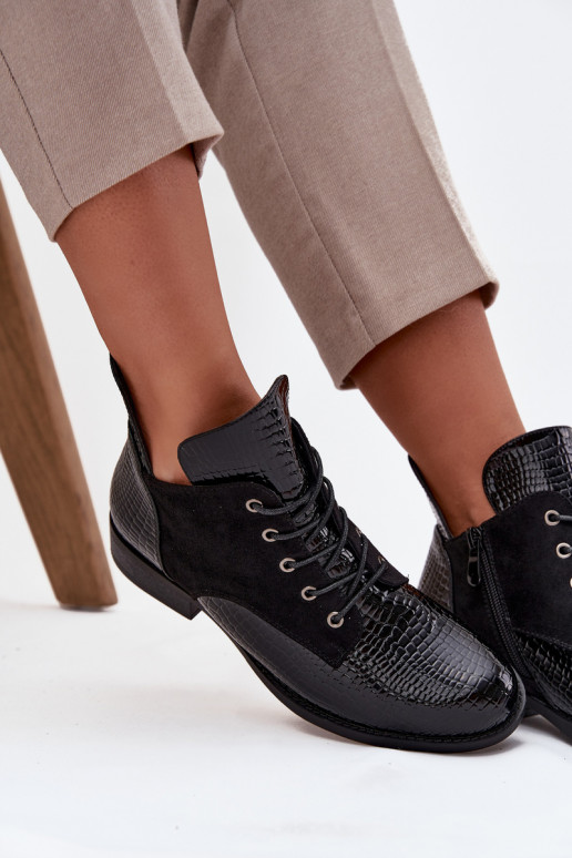 Laque Pealiste poolsaapad Koos Ornate Tłoczeniem voodriga Vinceza 16477 msuud