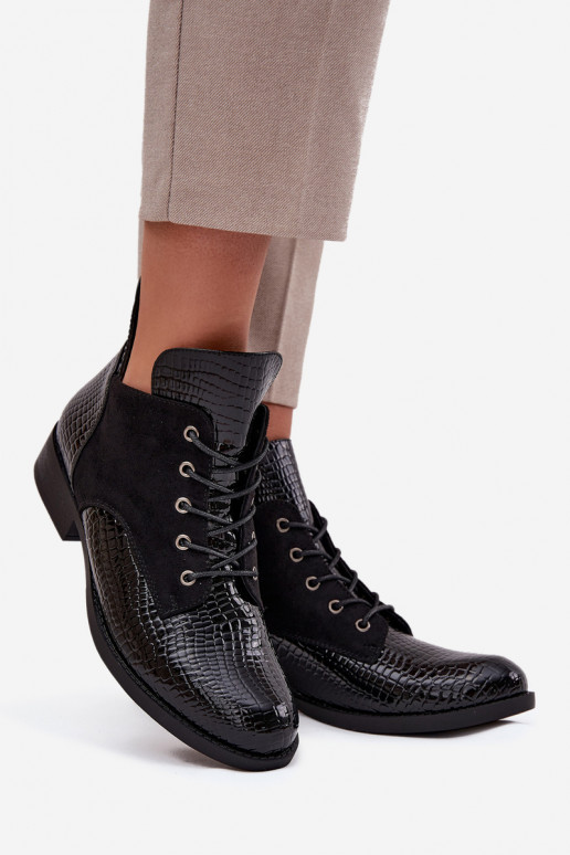 Laque Pealiste poolsaapad Koos Ornate Tłoczeniem voodriga Vinceza 16477 msuud