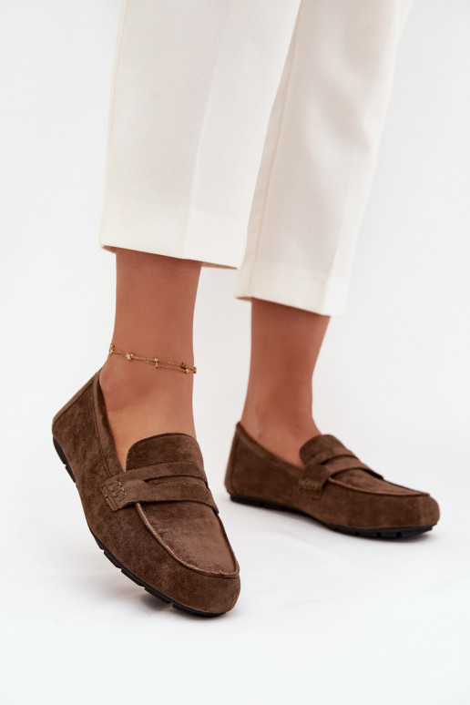 Mokassiinid Mokassiinid Pealiste korter khakivärvi Roseline