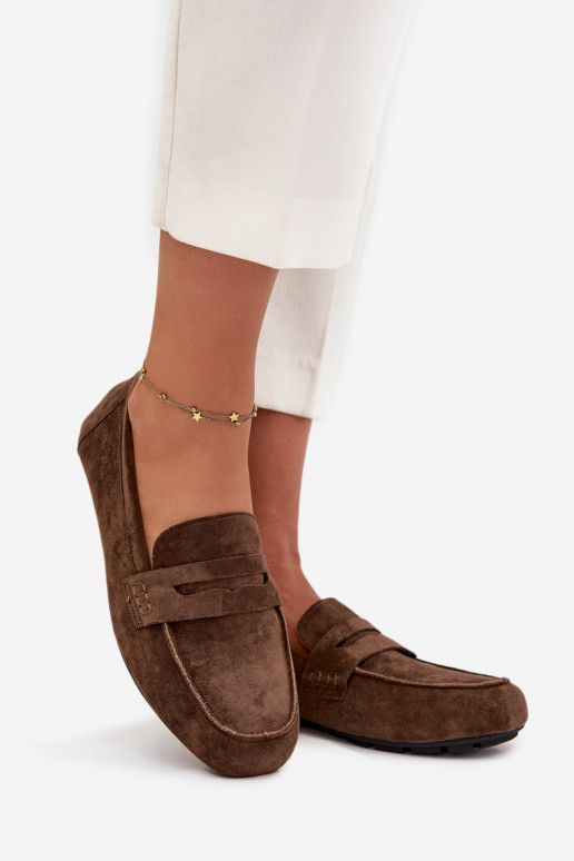 Mokassiinid Mokassiinid Pealiste korter khakivärvi Roseline