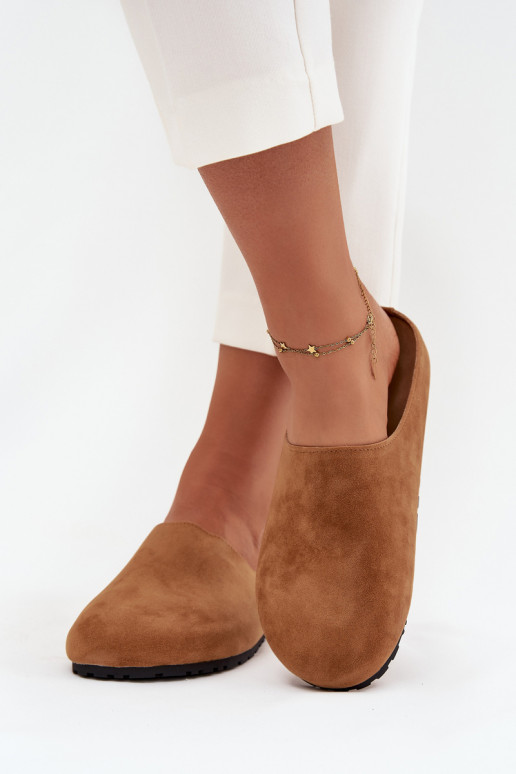 Sussid Puukingad Pealiste omad platvormiga pruunid värvi Sylviane