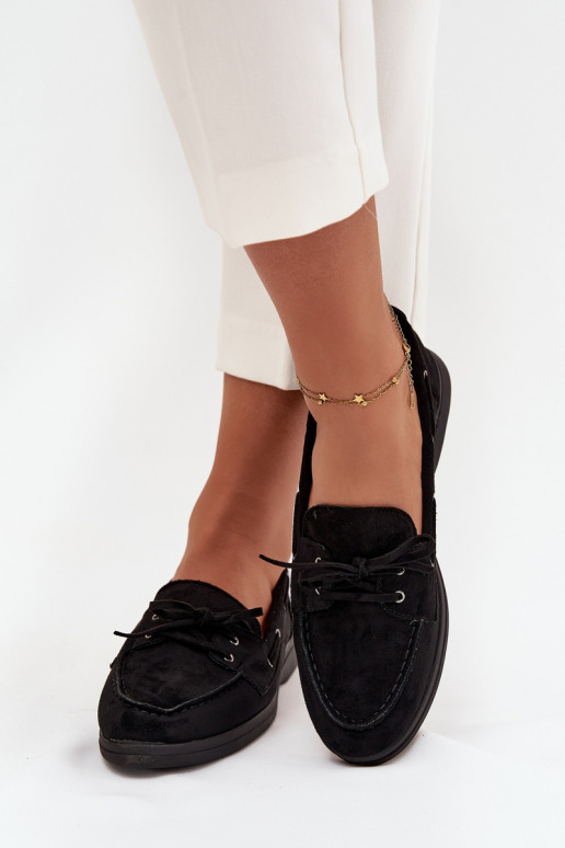 jalatsid Mokassiinid Pealiste korter saapad koos stiilsete detailidega msuud Zalina