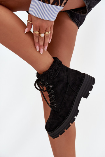 voodriga jalanõud Pealiste poolsaapad nööritavad msuud Lyrinne 2