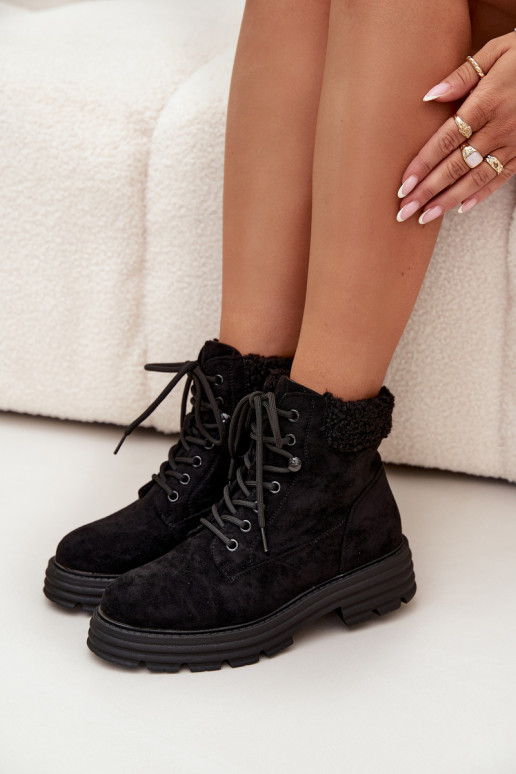 voodriga jalanõud Pealiste poolsaapad nööritavad msuud Lyrinne voodriga jalanõud Pealiste poolsaapad nööritavad msuud Lyrinne