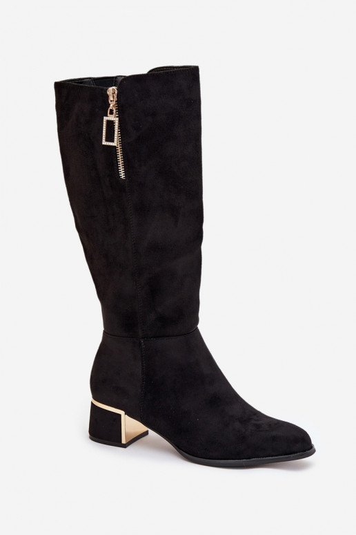 naiste pika säärega saapad kõrge jämeda kontsagaEco Suedeu msuud Lyvienne naiste pika säärega saapad kõrge jämeda kontsagaEco Suedeu msuud Lyvienne