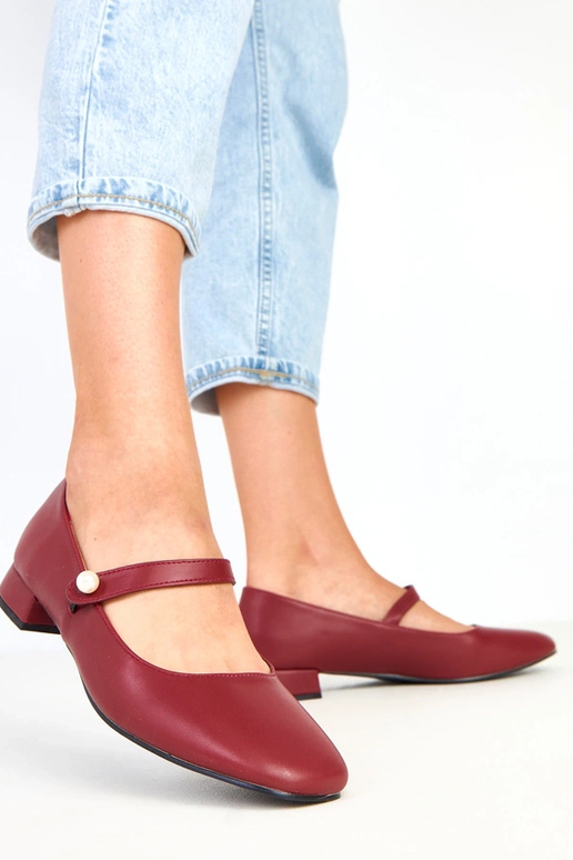 Bordo kõrged kontsad postamentkannaga... Bordo kõrged kontsad postamentkannaga...