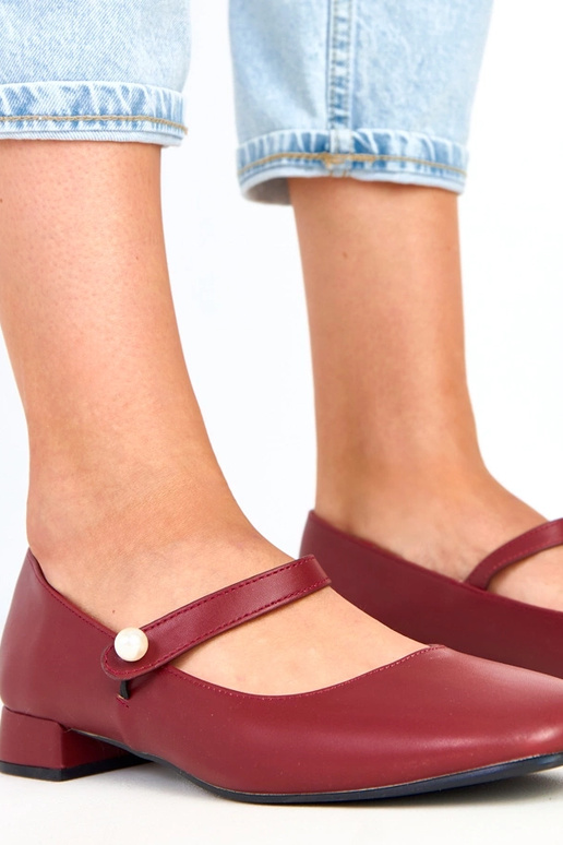 Bordo kõrged kontsad postamentkannaga... Bordo kõrged kontsad postamentkannaga...