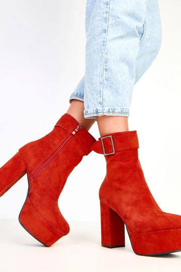 Oranžid saapad platvormiga... 2