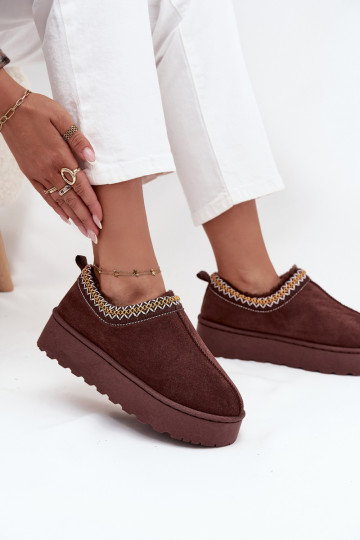 nööpidega lumesaapad Sellel ondalad naisteHaftem platvormiga Czekoladosissee Taliah