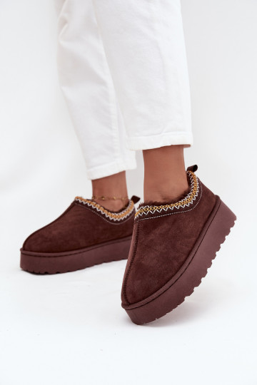 nööpidega lumesaapad Sellel ondalad naisteHaftem platvormiga Czekoladosissee Taliah 2