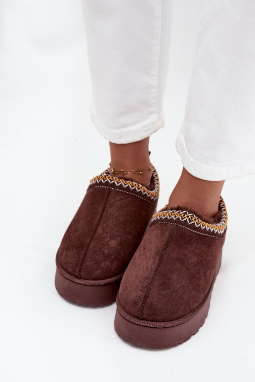 nööpidega lumesaapad Sellel ondalad naisteHaftem platvormiga Czekoladosissee Taliah