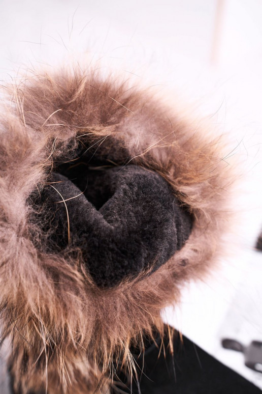 Nööpidega lumesaapad karusnahaga Pealturaalsest nahast msuud Balvin Nööpidega lumesaapad karusnahaga Pealturaalsest nahast msuud Balvin