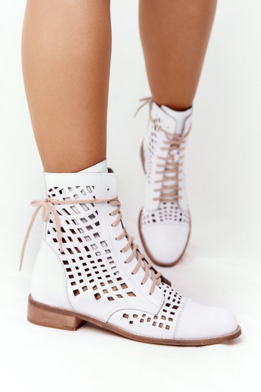 Zazoo 2627 Ažuurne Pealhk Pealiste poolsaapad valget värvi Zazoo 2627 Ažuurne Pealhk Pealiste poolsaapad valget värvi