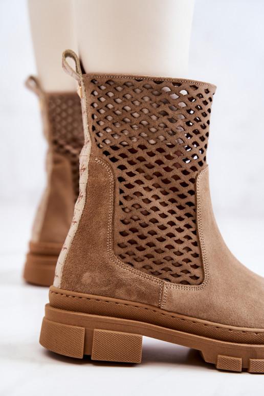 Pealhk saapad Nicole pruunid värvi 2711 Pealhk saapad Nicole pruunid värvi 2711