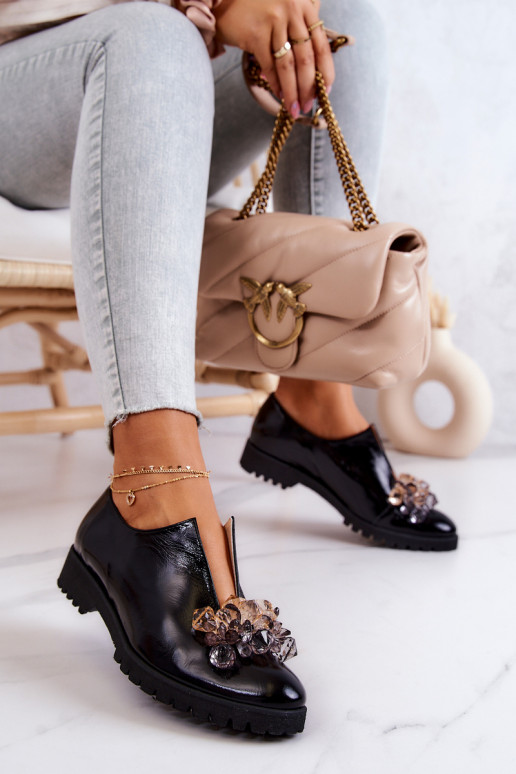 Elegantsed Pealhk jalatsid kaunistustega msuud Cindy Elegantsed Pealhk jalatsid kaunistustega msuud Cindy