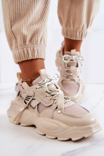 spordijalatsid Sneakers tüüpi jalanõud GOE JJ2N4082 beeži värvi