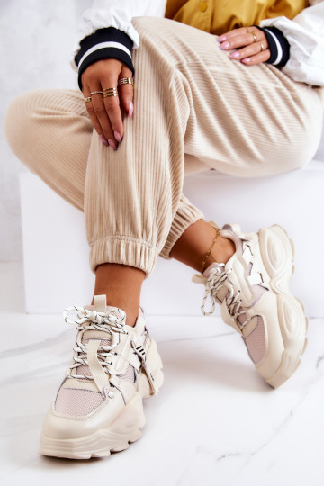 spordijalatsid Sneakers tüüpi jalanõud GOE JJ2N4082 beeži värvi 2