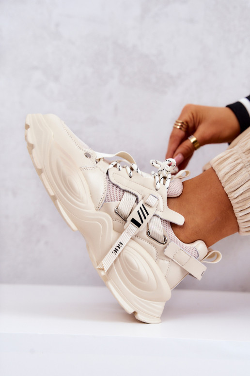 spordijalatsid Sneakers tüüpi jalanõud GOE JJ2N4082 beeži värvi spordijalatsid Sneakers tüüpi jalanõud GOE JJ2N4082 beeži värvi