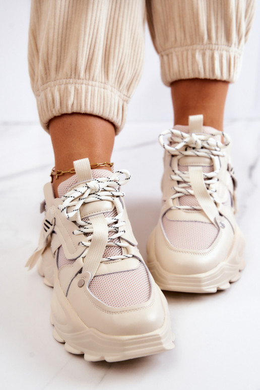 spordijalatsid Sneakers tüüpi jalanõud GOE JJ2N4082 beeži värvi spordijalatsid Sneakers tüüpi jalanõud GOE JJ2N4082 beeži värvi