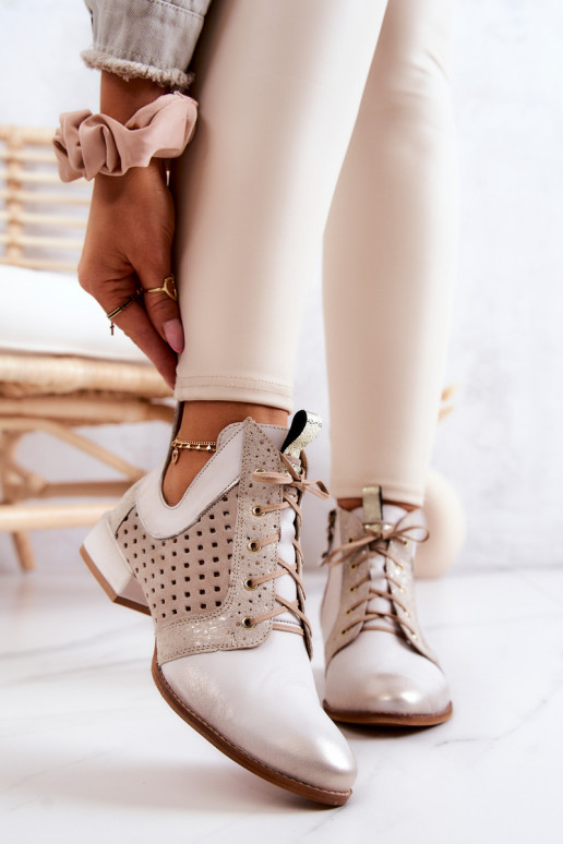 Pealhk Pealiste poolsaapad Kingad Sellel onciejka 05541-25 Elevandiluu värvi