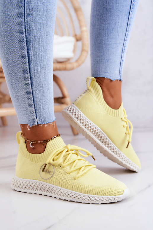 Pealiste omad Sportliku stiiliga jalanõud GOE JJ2N4150 Kollased Pealiste omad Sportliku stiiliga jalanõud GOE JJ2N4150 Kollased