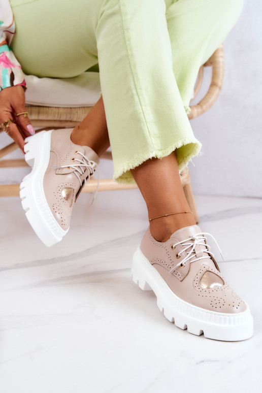 Pealhk jalatsid südametega beeži värvi Curtis Pealhk jalatsid südametega beeži värvi Curtis