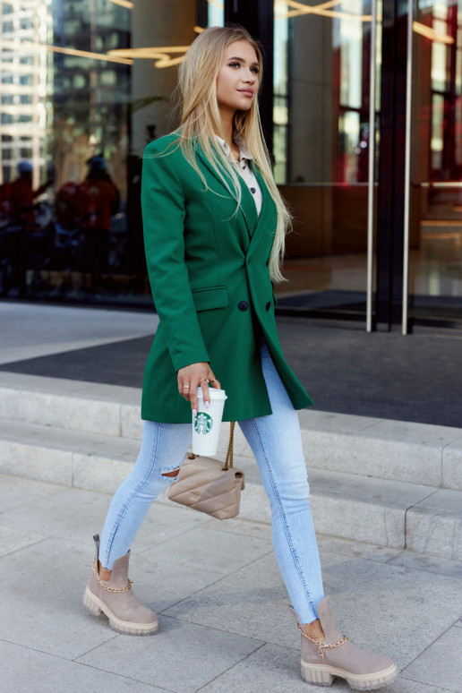 Moekad Seemisnahast kingad Cut Out beeži värvi Lemar Forget Me