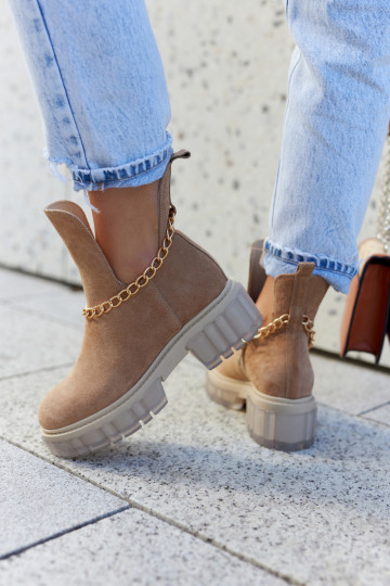 Moekad Seemisnahast kingad Cut Out pruunid värvi Lemar Forget Me 2