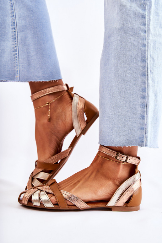 Pealhk Pealistesandaalid Sellel onciejka 01924-32 Kuldset värvi-pruunid värvi Pealhk Pealistesandaalid Sellel onciejka 01924-32 Kuldset värvi-pruunid värvi