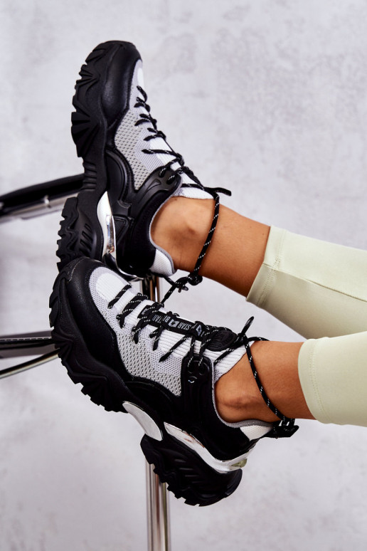 Pealiste omad spordijalatsid Memory Foam System Big Star KK274053 Must-Halli värvi Pealiste omad spordijalatsid Memory Foam System Big Star KK274053 Must-Halli värvi