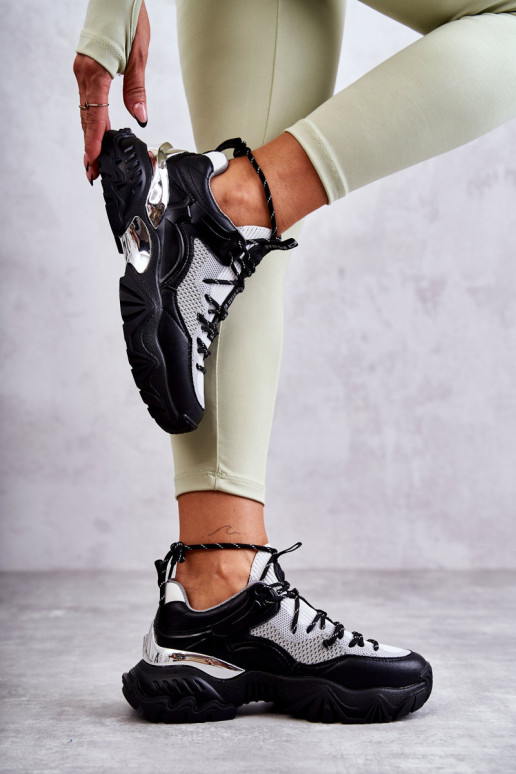 Pealiste omad spordijalatsid Memory Foam System Big Star KK274053 Must-Halli värvi Pealiste omad spordijalatsid Memory Foam System Big Star KK274053 Must-Halli värvi