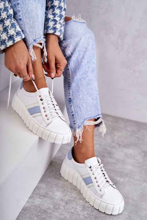 Pealiste omad Pealhk spordijalatsid nööritavad Valget-Sinist värvi Ariva Pealiste omad Pealhk spordijalatsid nööritavad Valget-Sinist värvi Ariva