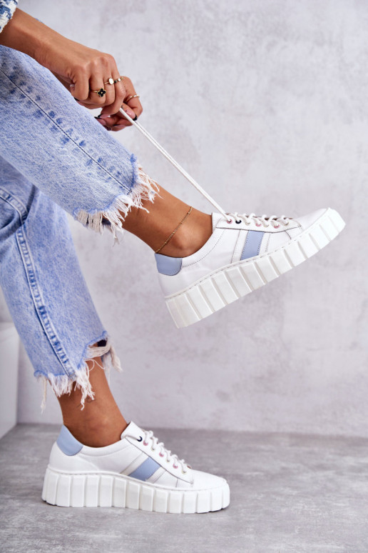 Pealiste omad Pealhk spordijalatsid nööritavad Valget-Sinist värvi Ariva Pealiste omad Pealhk spordijalatsid nööritavad Valget-Sinist värvi Ariva