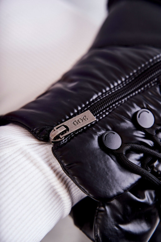 Pealiste omad nööpidega lumesaapad nööritavad GOE KK2N4017 msuud Pealiste omad nööpidega lumesaapad nööritavad GOE KK2N4017 msuud