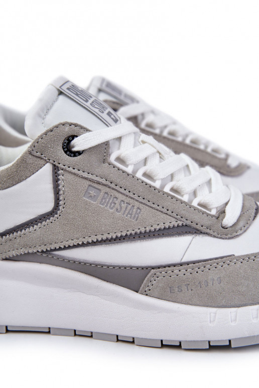meeste omad Sportliku stiiliga jalanõud Big Star KK174021 Valget-Halli värvi meeste omad Sportliku stiiliga jalanõud Big Star KK174021 Valget-Halli värvi
