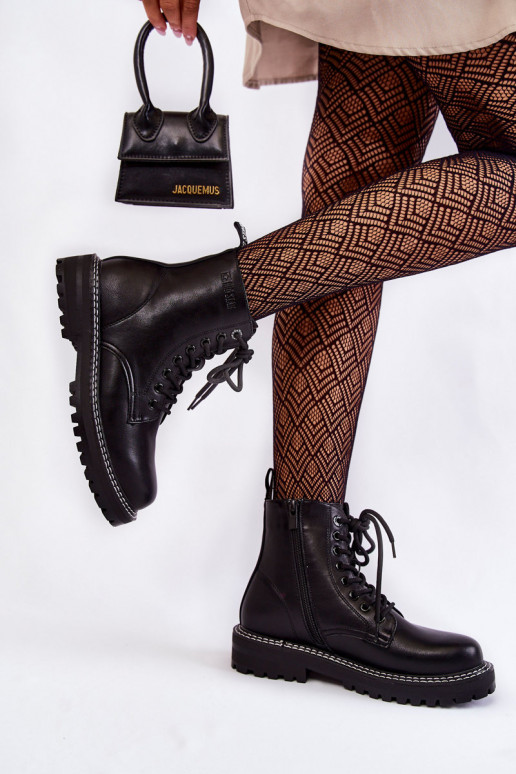 Pealiste omad Pealiste poolsaapad platvormiga Big Star KK274538 msuud Pealiste omad Pealiste poolsaapad platvormiga Big Star KK274538 msuud