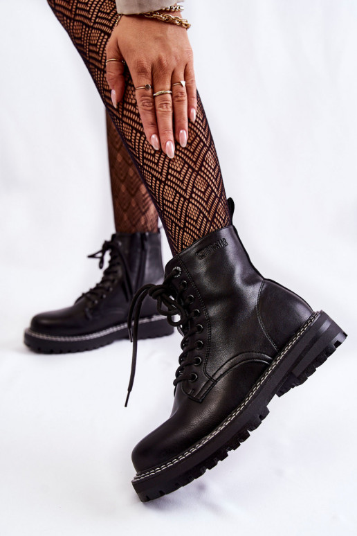 Pealiste omad Pealiste poolsaapad platvormiga Big Star KK274538 msuud Pealiste omad Pealiste poolsaapad platvormiga Big Star KK274538 msuud