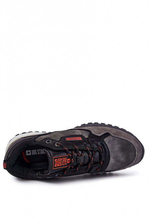 meeste omad Klassikalise mudeli spordijalatsid Memory Foam Big Star KK174271 Halli värvi meeste omad Klassikalise mudeli spordijalatsid Memory Foam Big Star KK174271 Halli värvi