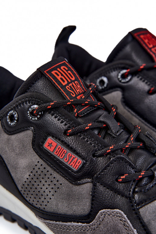 meeste omad Klassikalise mudeli spordijalatsid Memory Foam Big Star KK174271 Halli värvi meeste omad Klassikalise mudeli spordijalatsid Memory Foam Big Star KK174271 Halli värvi