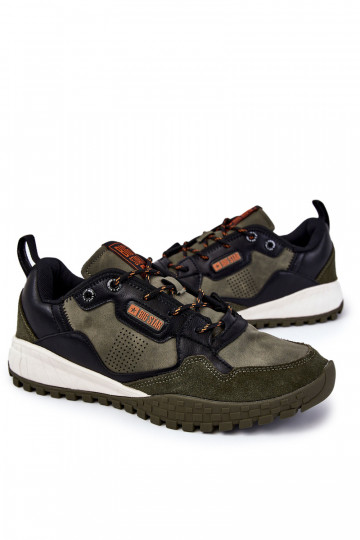 meeste omad Klassikalise mudeli spordijalatsid Memory Foam Big Star KK174272 Rohelist värvi 2