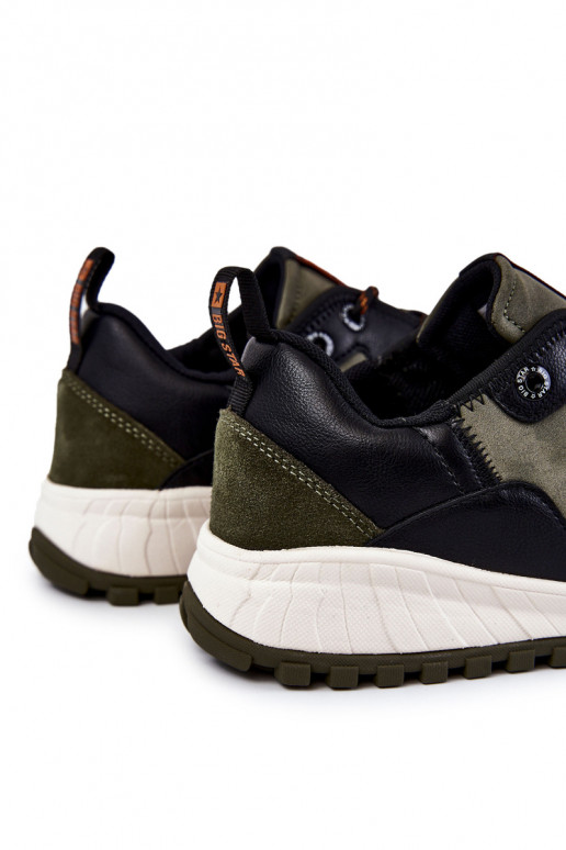 meeste omad Klassikalise mudeli spordijalatsid Memory Foam Big Star KK174272 Rohelist värvi meeste omad Klassikalise mudeli spordijalatsid Memory Foam Big Star KK174272 Rohelist värvi