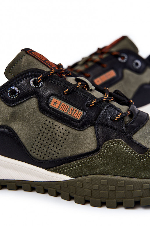 meeste omad Klassikalise mudeli spordijalatsid Memory Foam Big Star KK174272 Rohelist värvi meeste omad Klassikalise mudeli spordijalatsid Memory Foam Big Star KK174272 Rohelist värvi