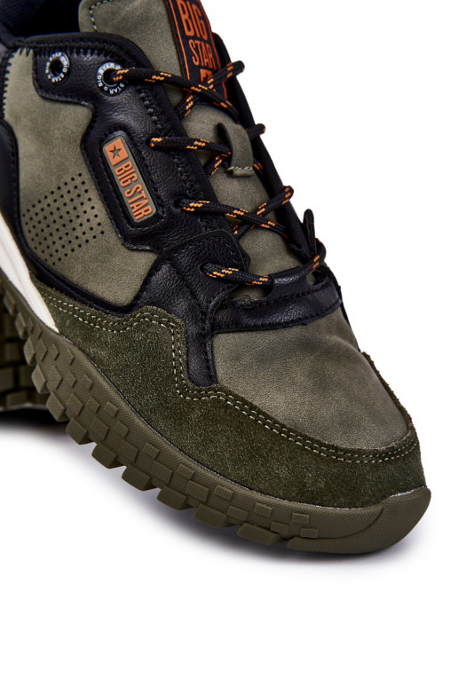 meeste omad Klassikalise mudeli spordijalatsid Memory Foam Big Star KK174272 Rohelist värvi meeste omad Klassikalise mudeli spordijalatsid Memory Foam Big Star KK174272 Rohelist värvi